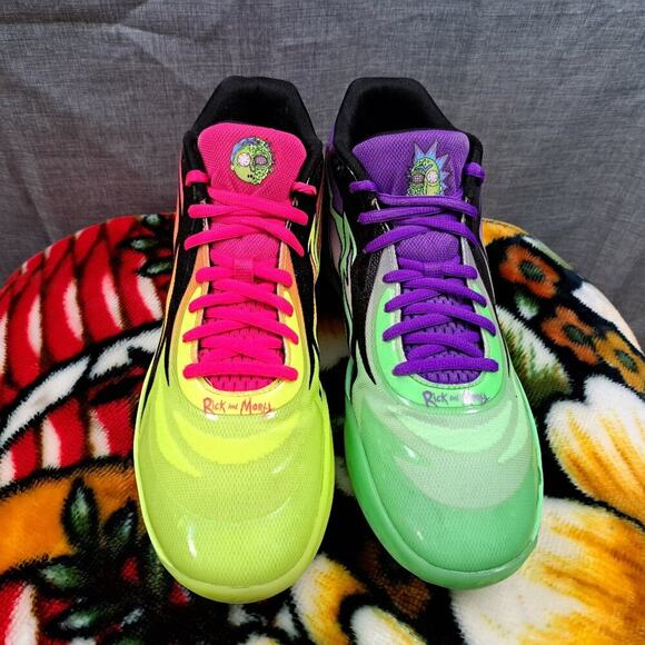 %Size 14- PUMA Rick and Morty x MB.02 Adventures Sneaker Men / A 38 main image 8